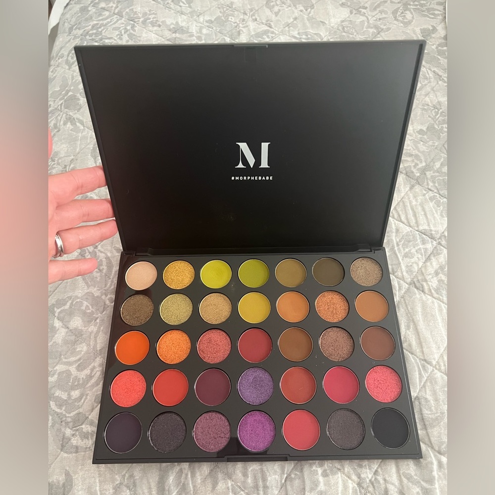 Morphe 35M Boss Mood Eyeshadow Palette 35 Shades